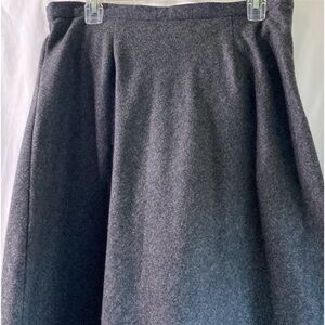Easy Pieces NY Women’s Wool Blend Midi Skirt  SZ  14